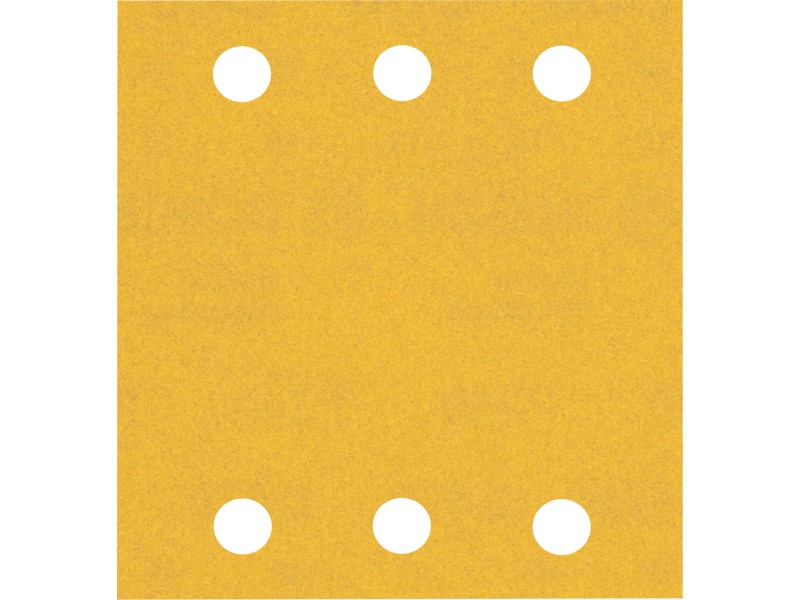 Brusni papir EXPERT C470 z 6 luknjami za vibracijske brusilnike, Dimenzije: 115x107mm, Zrnatost: 240, 2608901659